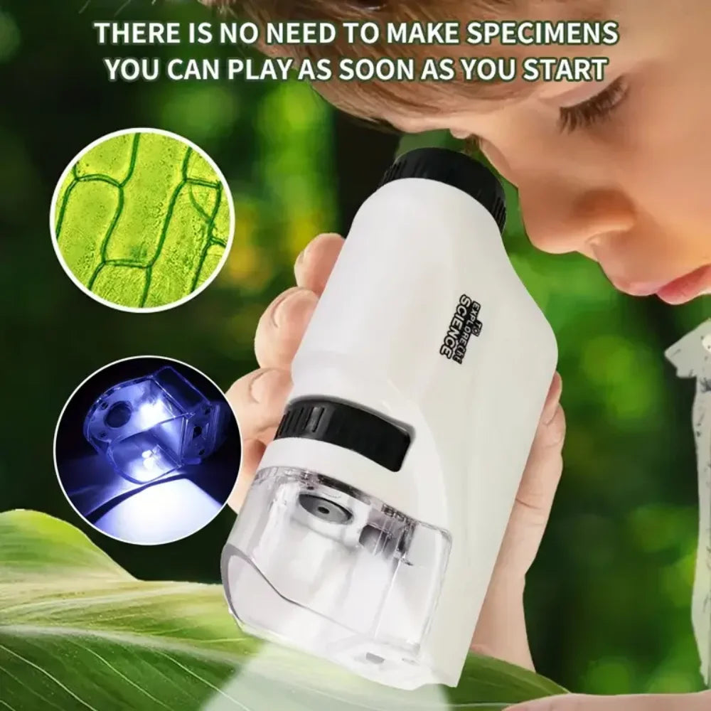 Zoobix Mini Microscope – Le Labo de Poche pour Petits Scientifiques